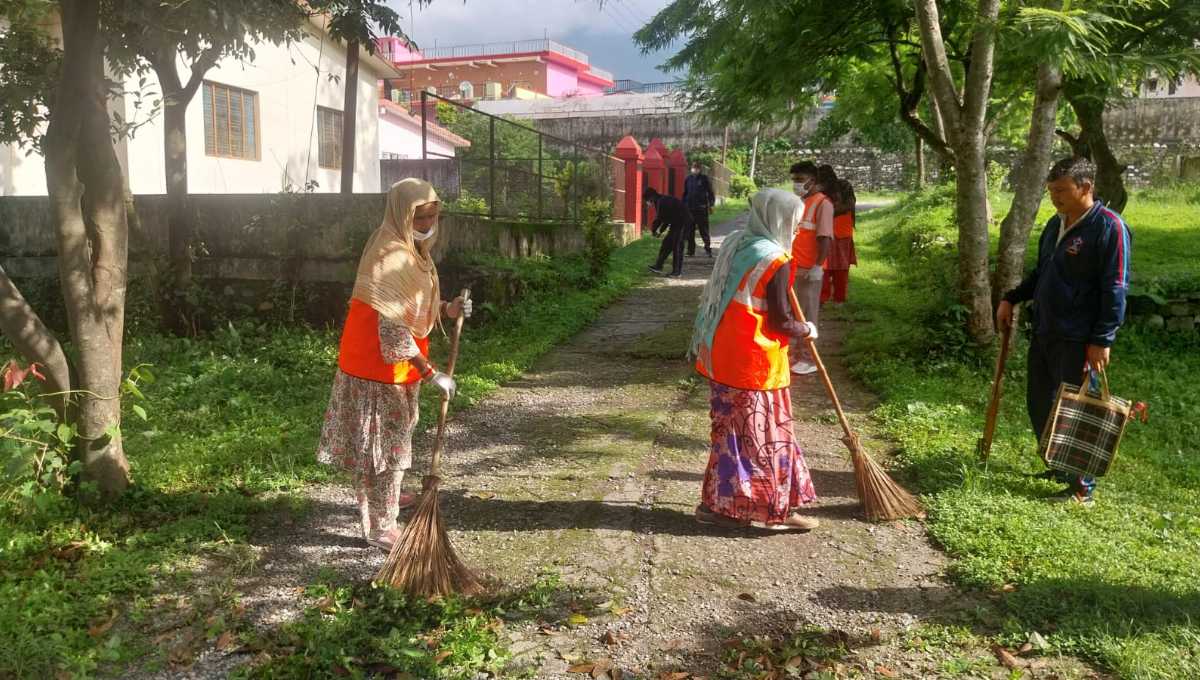 कपकोट में स्वच्छता पखवाड़ा अभियान का सफल आयोजन
