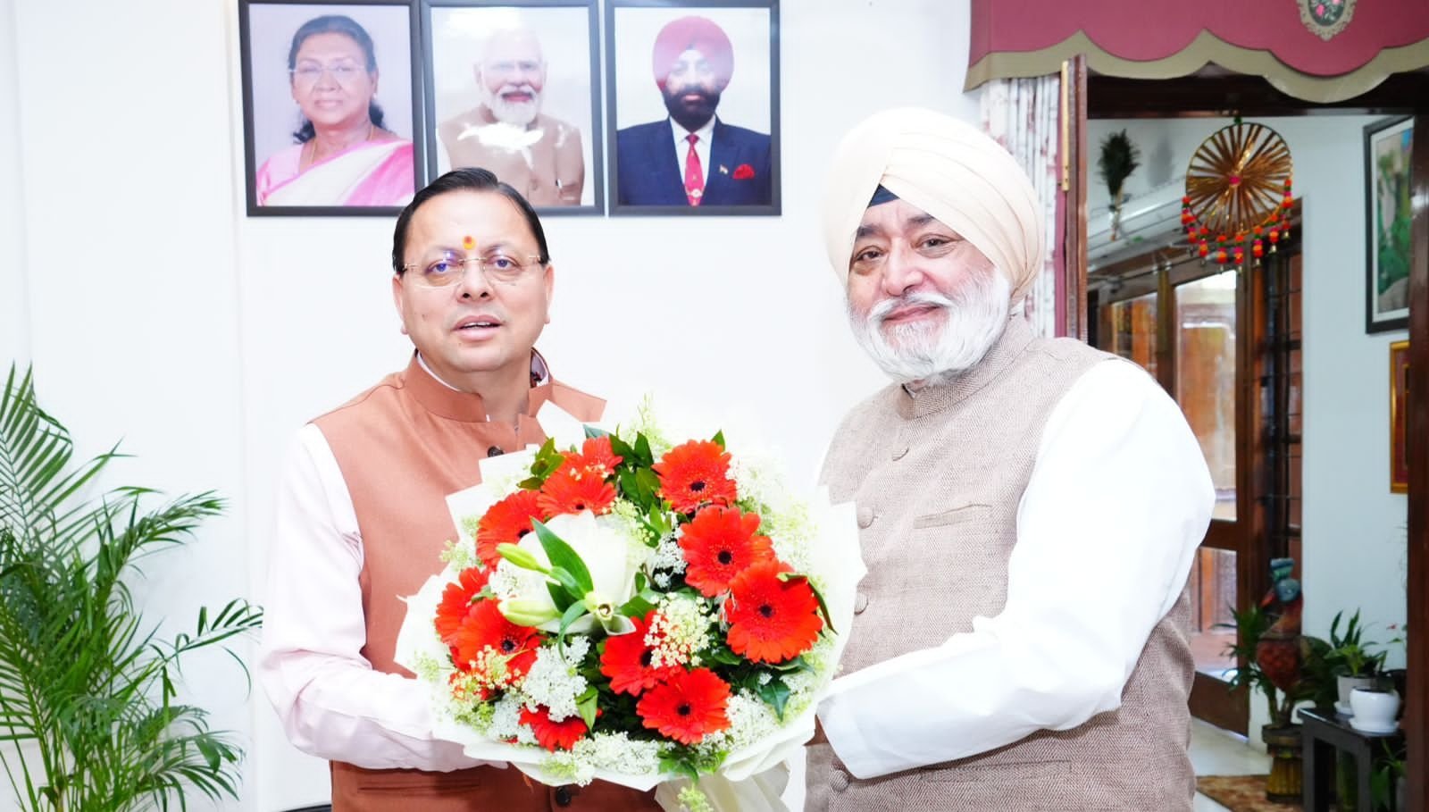 मुख्यमंत्री धामी को हेमकुंड साहिब यात्रा 2026 के पहले जत्थे के विदाई समारोह का निमंत्रण…